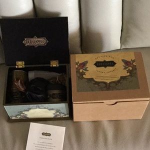 BEDSIDE LOVE BOX includes HONEY DUST ~ love liquid ~ EDIBLES OIL ~massage cream